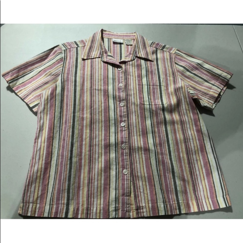 Vintage stripe blouse